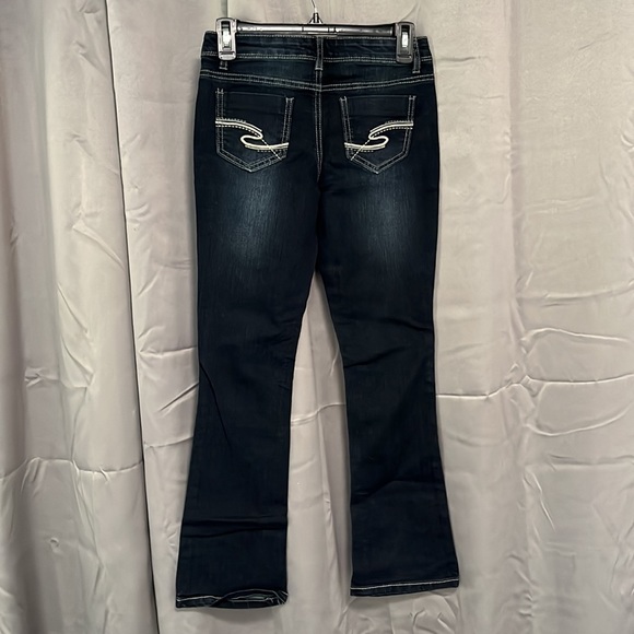 Wishful Park Size 12 Girls Bootcut Jeans - Picture 2 of 6